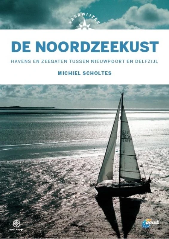 Vaarwijzer De Noordzeekust – Michiel Scholtes – boek cover