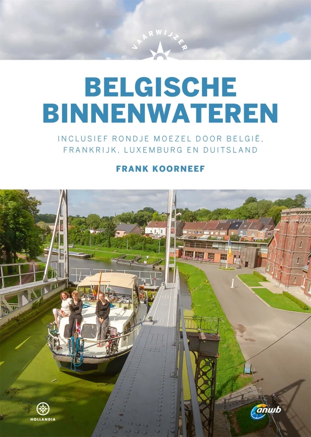 Vaarwijzer Belgische binnenwateren – Frank Koorneef – boek cover