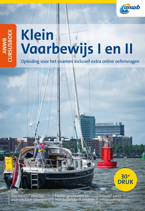 ANWB Cursusboek Klein Vaarbewijs I en II – Eelco Piena – boek cover