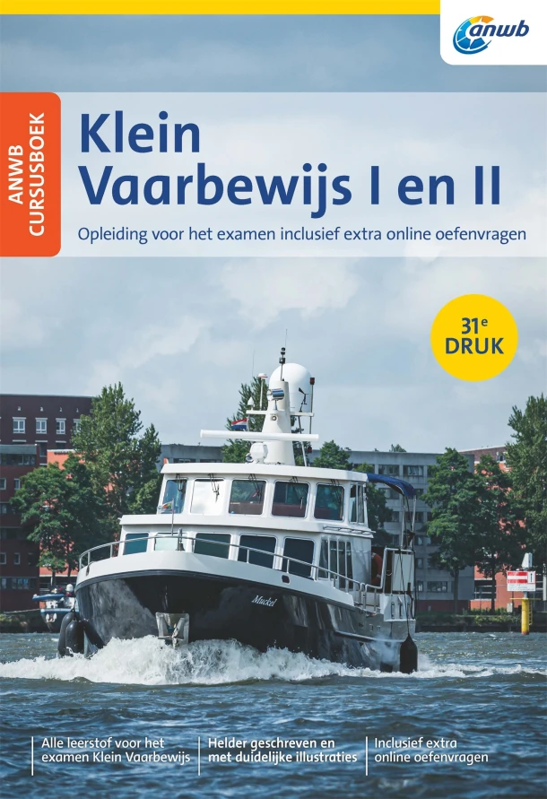 ANWB Cursusboek Klein Vaarbewijs I en II – Eelco Piena – boek cover