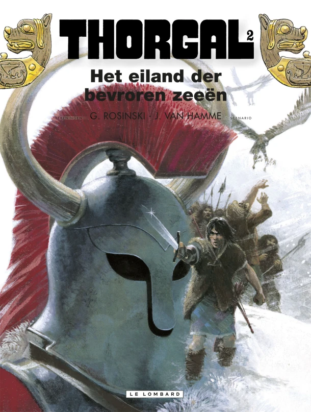 Het Eiland der bevroren zeeën – boek cover