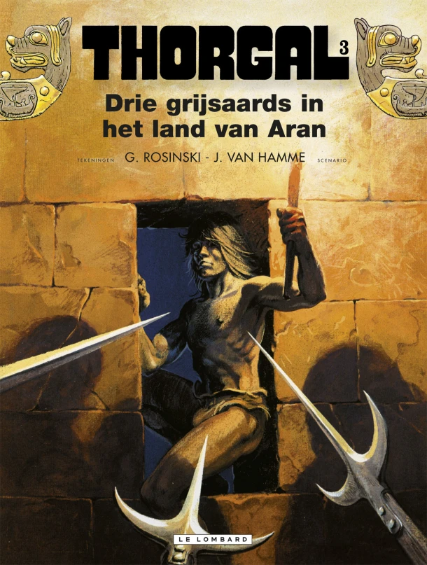 De Drie grijsaards in het land van Aran – Jean Van Hamme – boek cover