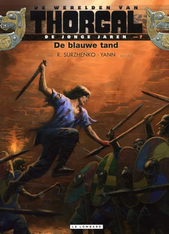 De blauwe tand – Yann – boek cover