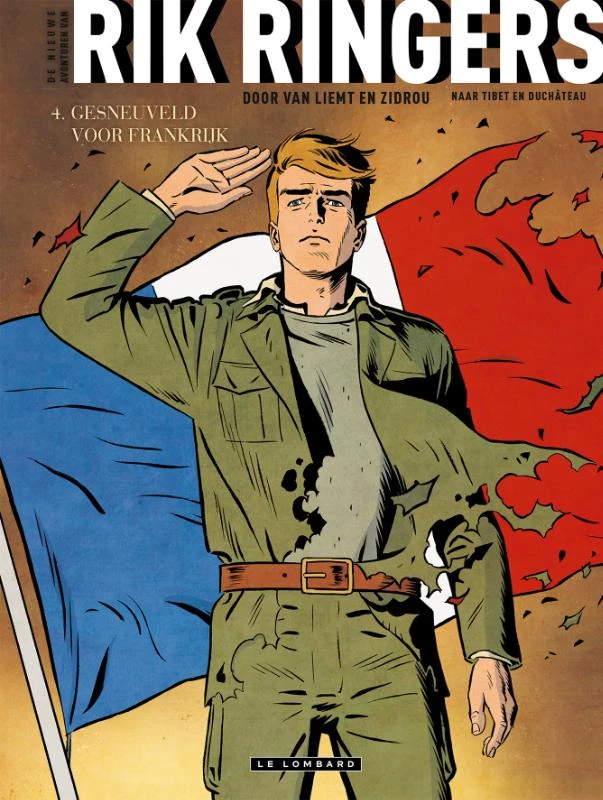 Gevallen voor het vaderland – Zidrou – boek cover