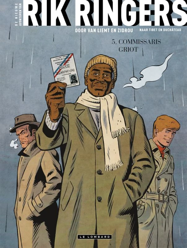 Commissaris Griot – Zidrou – boek cover