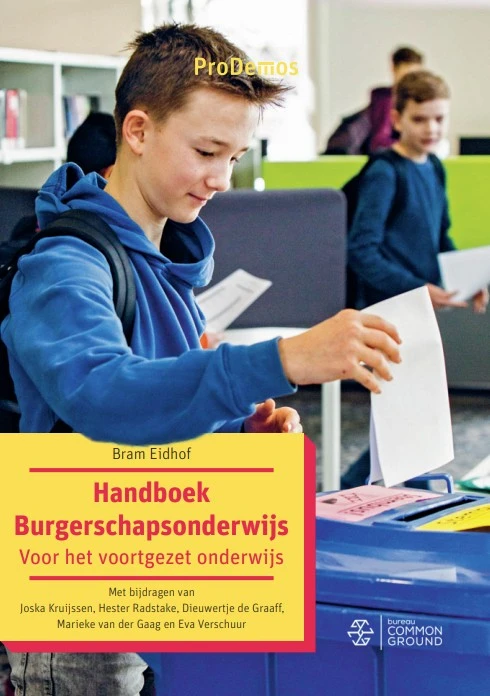 Handboek Burgerschapsonderwijs – Bram Eidhof – boek cover