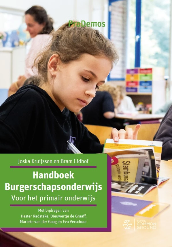 Handboek Burgerschapsonderwijs – Joska Kruijssen – boek cover