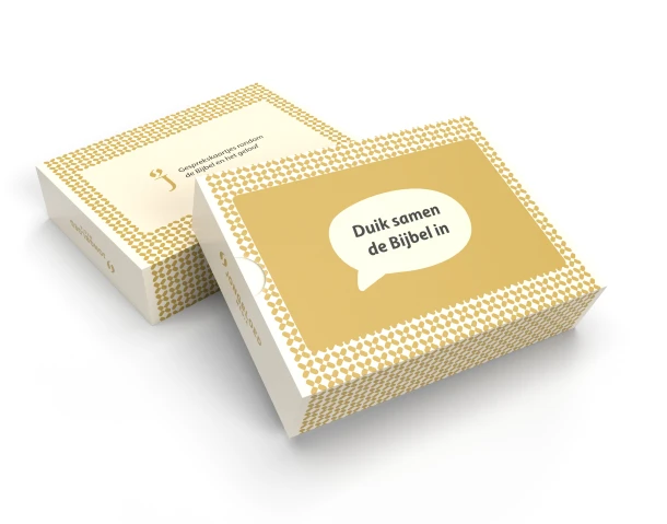 Kaartspel - Duik samen de Bijbel in – boek cover