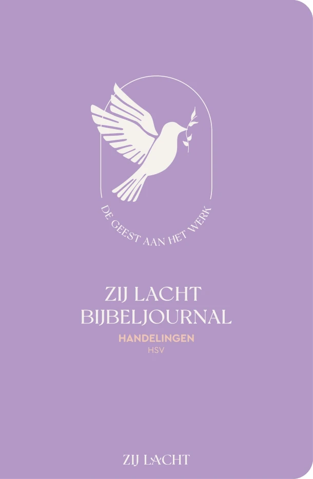 Zij Lacht Bijbeljournal Handelingen HSV – Zij Lacht – boek cover