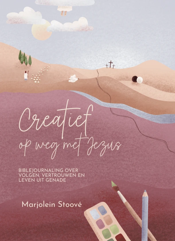 Creatief op weg met Jezus – Marjolein Stoové – boek cover