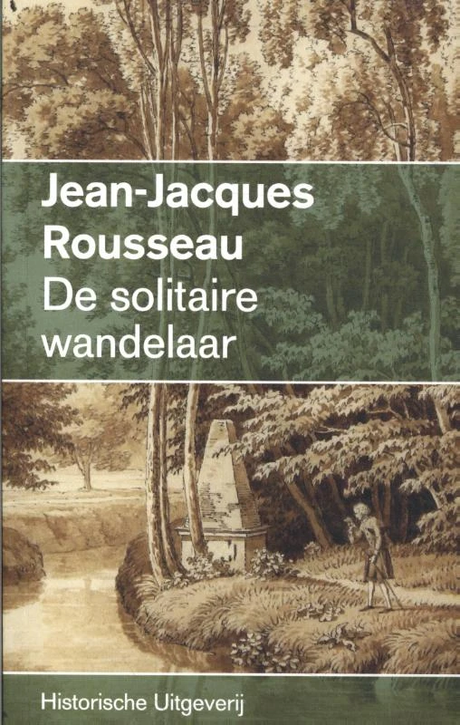 De solitaire wandelaar – Jean-Jacques Rousseau – boek cover