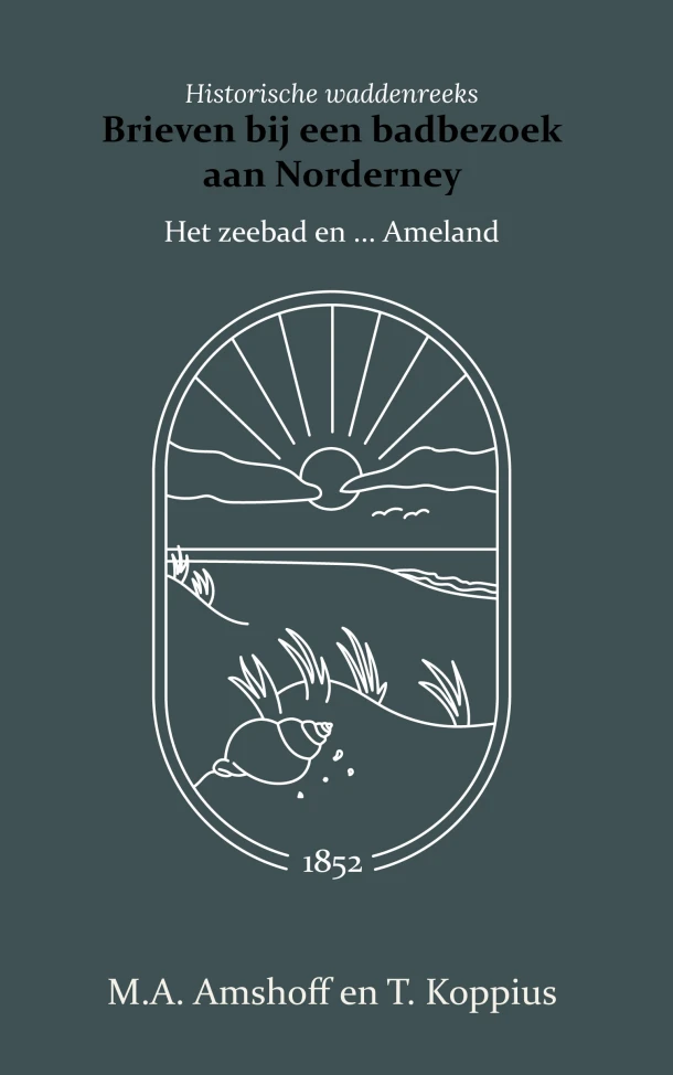 Brieven bij een badbezoek aan Norderney – M.A. Amshoff – boek cover