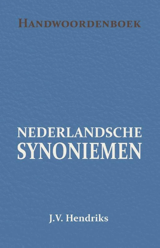 Handwoordenboek van Nederlandsche Synoniemen