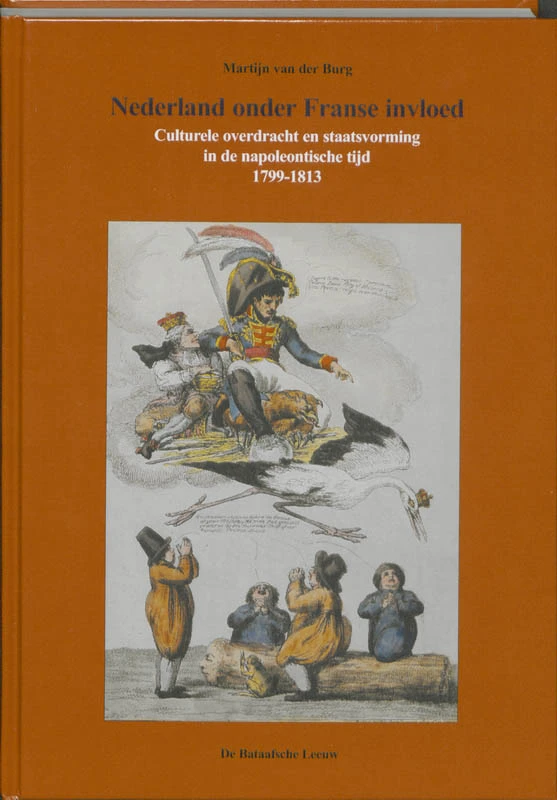 Nederland onder Franse invloed – M. van der Burg – boek cover