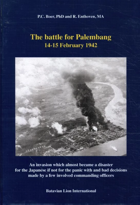 The battle for Palembang – P.C. Boer – boek cover