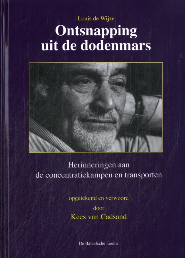 Ontsnapping uit de dodenmars – Louis de Wijze – boek cover