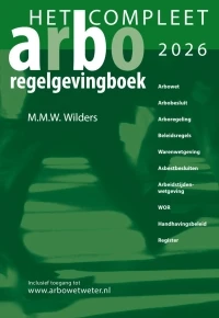 Het Compleet Arbo-regelgevinboek 2026 – Marcel Wilders – boek cover