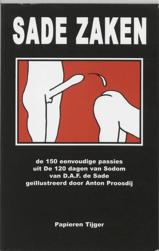 Sade zaken – A. Proosdij – boek cover
