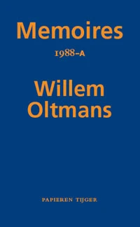 Memoires 1988-A – Willem Oltmans – boek cover