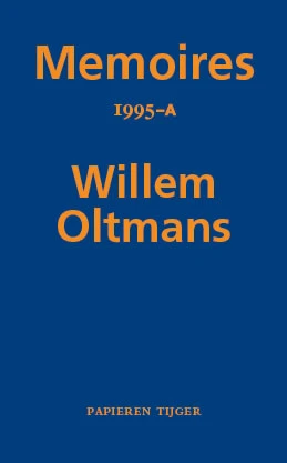 Memoires 1995-A – Willem Oltmans – boek cover