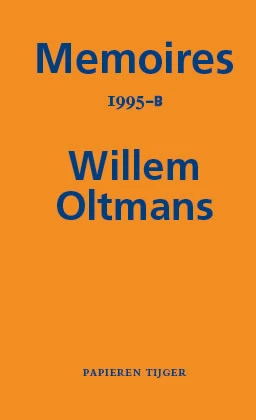 Memoires 1995-B – Willem Oltmans – boek cover