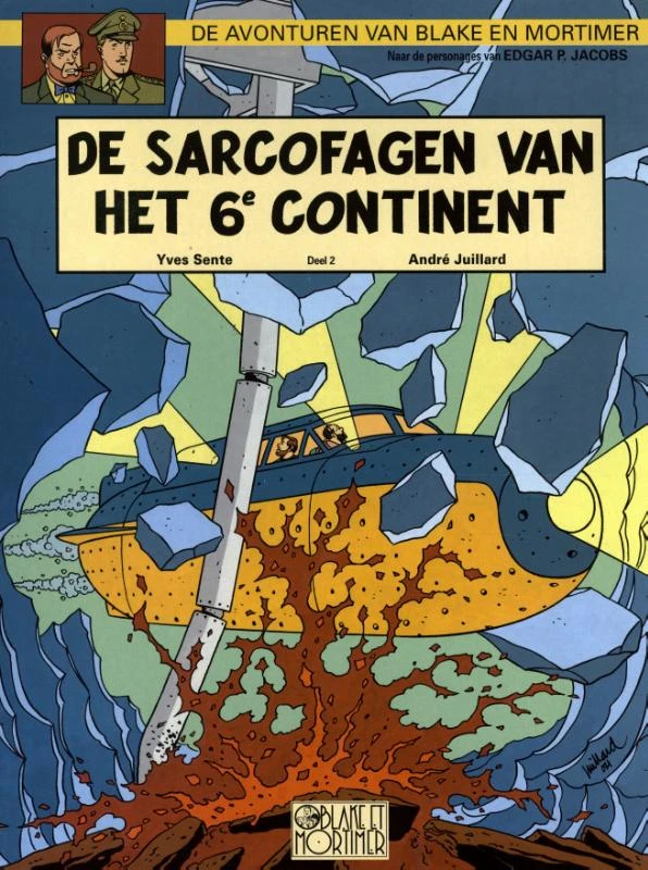 De sarcofagen van het 6e continent – Dargaud – boek cover