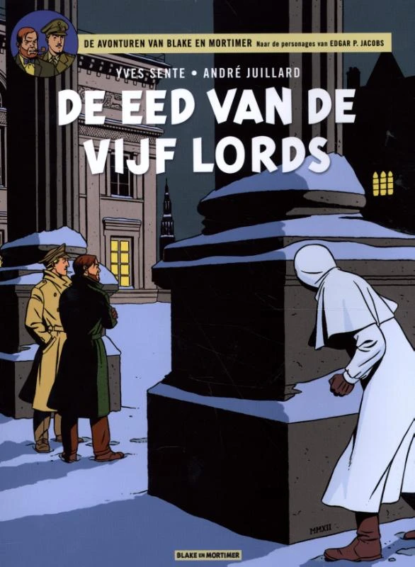 De eed van de vijf lords – Yves Sente – boek cover