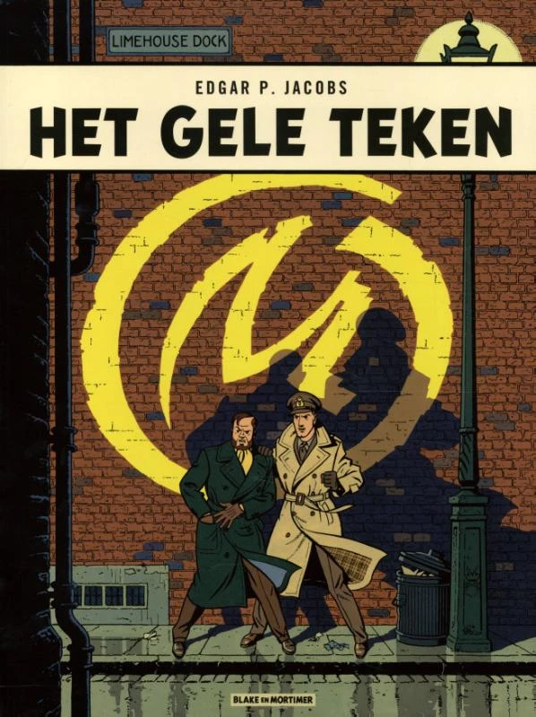 Het gele teken – Edgar P. Jacobs – boek cover