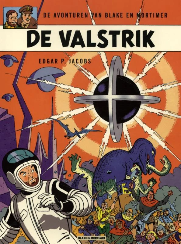 De valstrik – Edgar P. Jacobs – boek cover