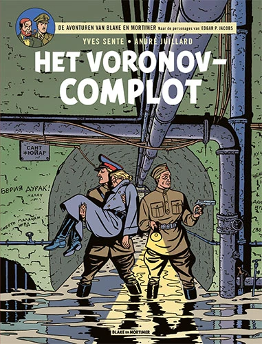 Het Voronov-complot – Edgar Pierre Jacobs – boek cover