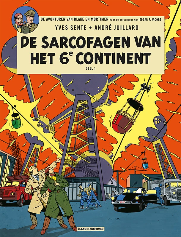 1 – Edgar P Jacobs – boek cover