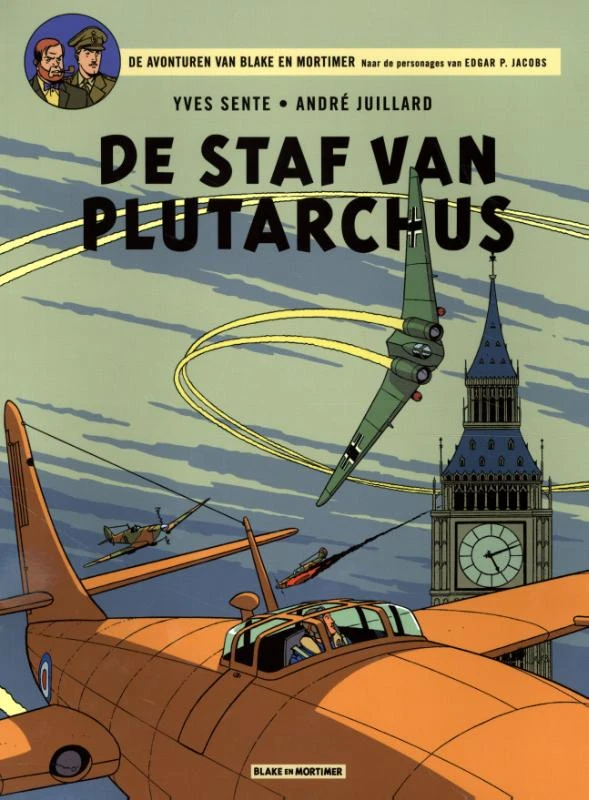 De staf van Plutarchus – Yves Sente – boek cover