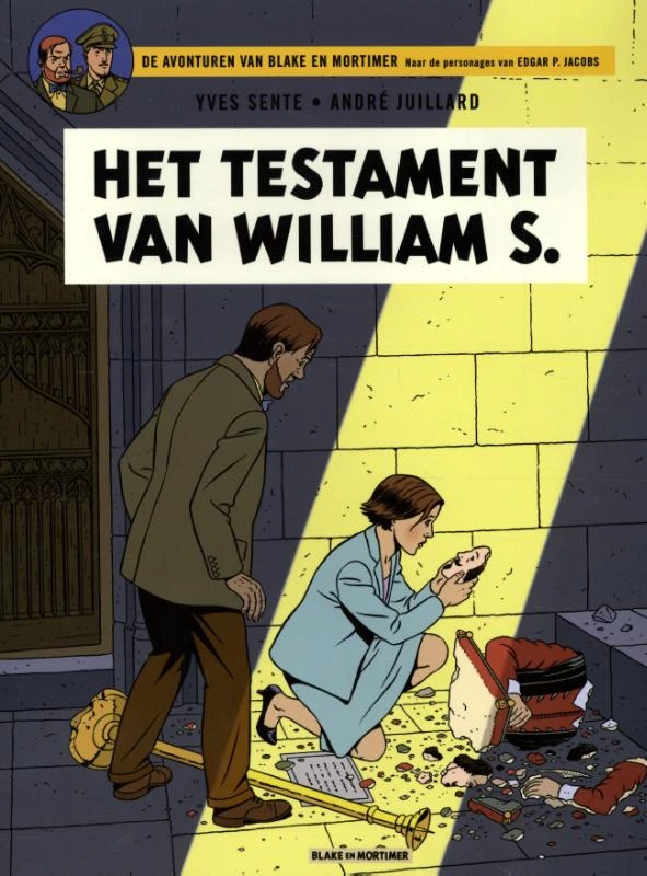 Het testament van William S. – Yves Sente – boek cover