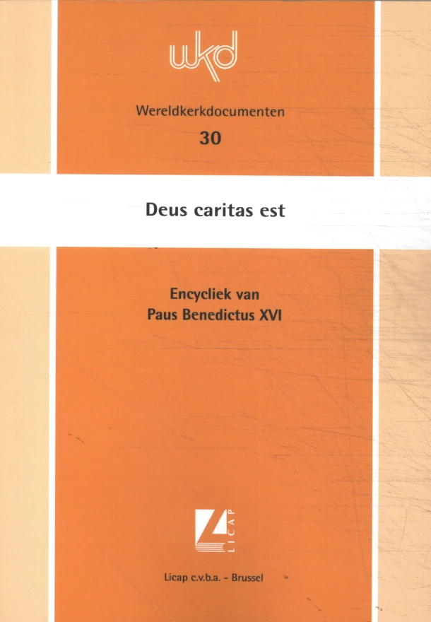 Deus caritas est – boek cover