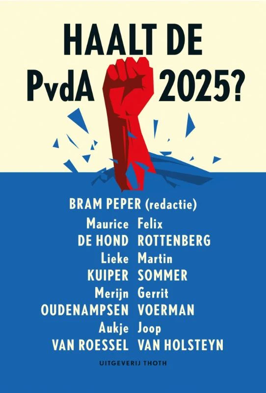 Haalt de PvdA 2025? – Bram Peper – boek cover