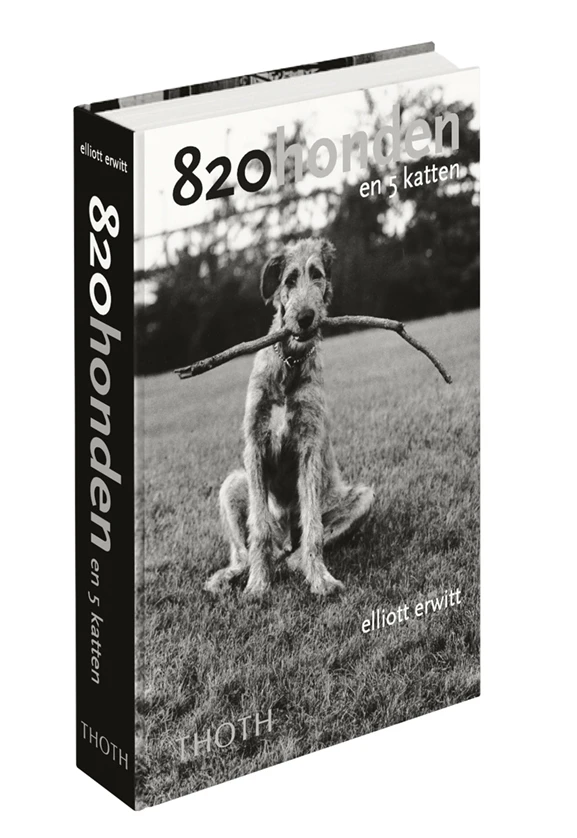 820 honden en 5 katten – Elliott Erwitt – boek cover