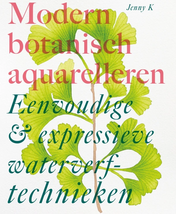 Modern botanisch aquarelleren – Jenny Kiker – boek cover