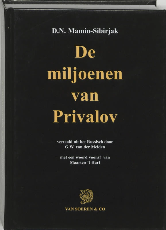 De miljoenen van Privalov – D.N. Mamin Sibirjak – boek cover