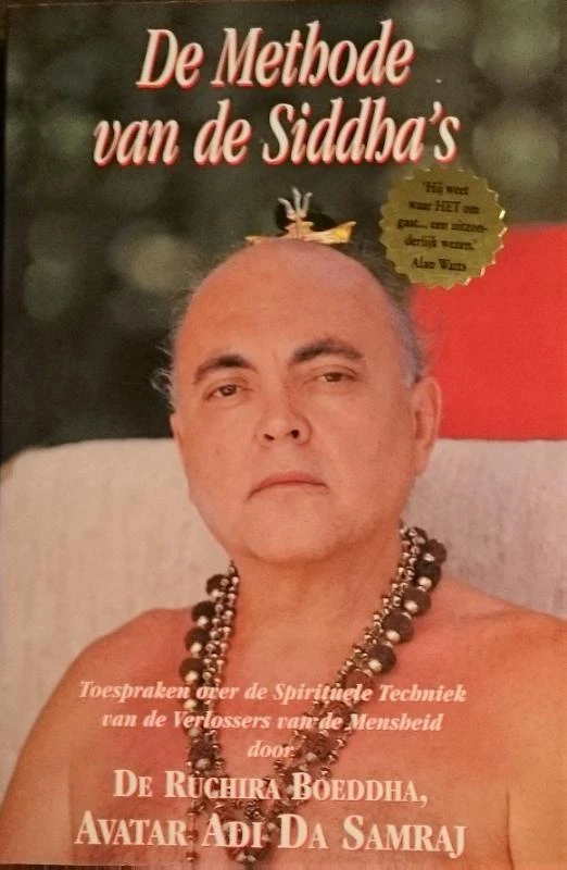 De methode van de Siddha's – A. Adi Da – boek cover