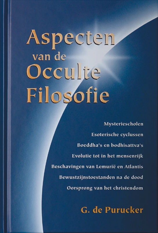 Aspecten van de occulte filosofie – G. de Purucker – boek cover