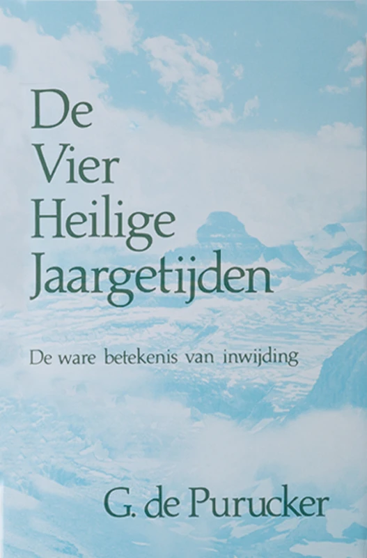 De Vier Heilige Jaargetijden – G. de Purucker – boek cover