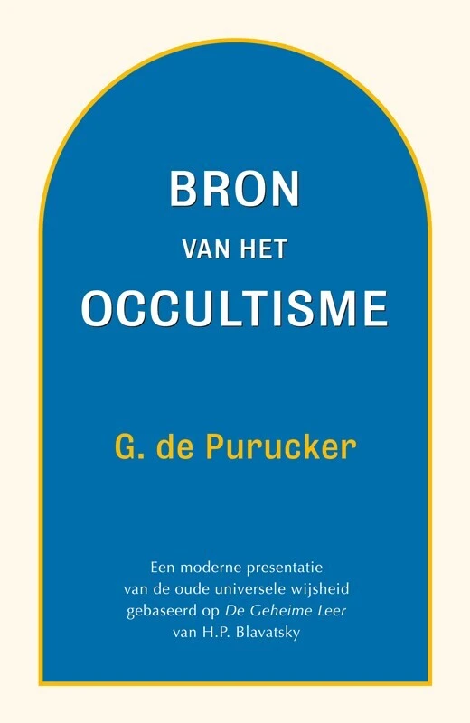 Bron van het occultisme – G. de Purucker – boek cover