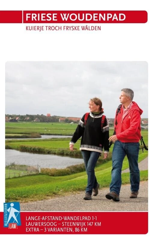 Friese Woudenpad – Stg. Wandelplatform – boek cover