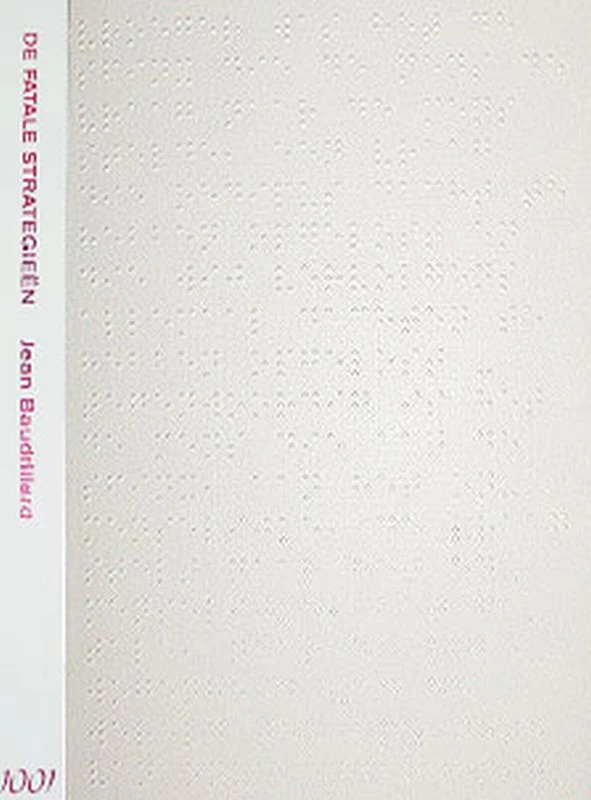 De fatale strategieen – J. Baudrillard – boek cover