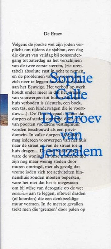 De Eroev van Jeruzalem – S. Calle – boek cover