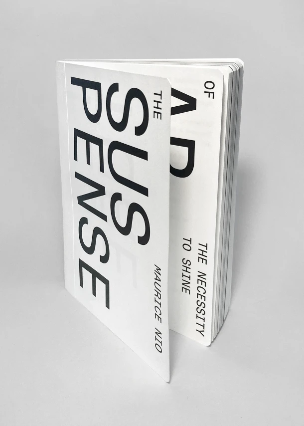 The Suspense of Architecture – Maurice Nio – boek cover