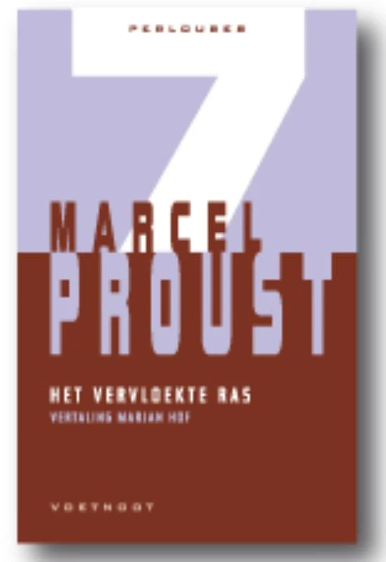 Het vervloekte ras – M. Proust – boek cover