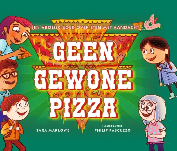 Niet zomaar een pizza – Sara Marlowe – boek cover