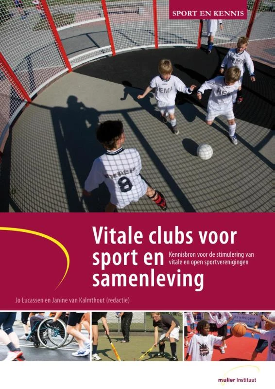 Vitale clubs voor sport en samenleving – Jo Lucassen – boek cover