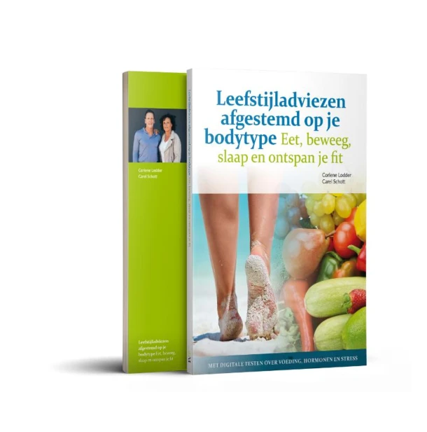 Leefstijladviezen afgestemd op je bodytype – Coriene Lodder – boek cover